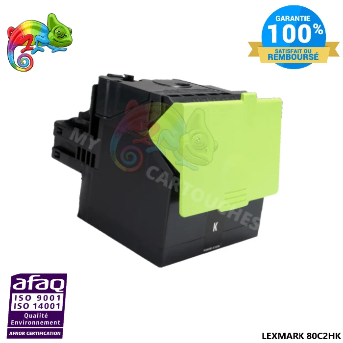 Toner Lexmark 802HK Noir: CX410 de, CX510 de