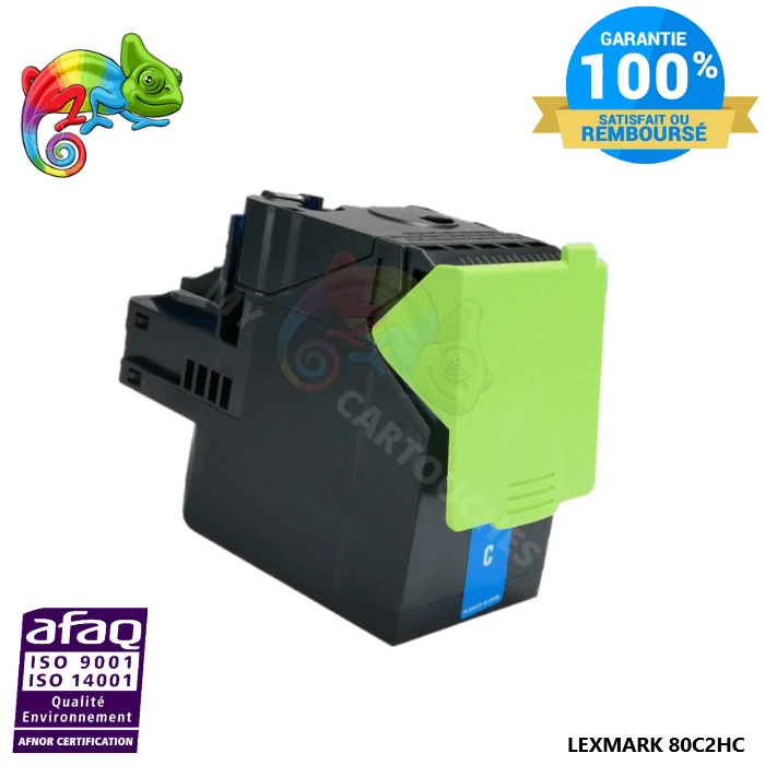 Toner Lexmark 802HC Cyan: CX410 de, CX510 de