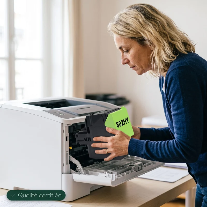 Toner Lexmark 802HY Jaune: CX410 de, CX510 de