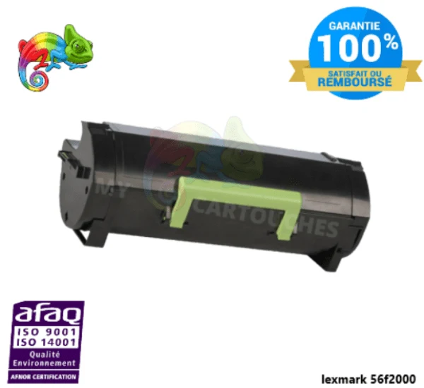 Toner Lexmark 56F2000 Noir: MS321 dn, MS421 dn, MX321
