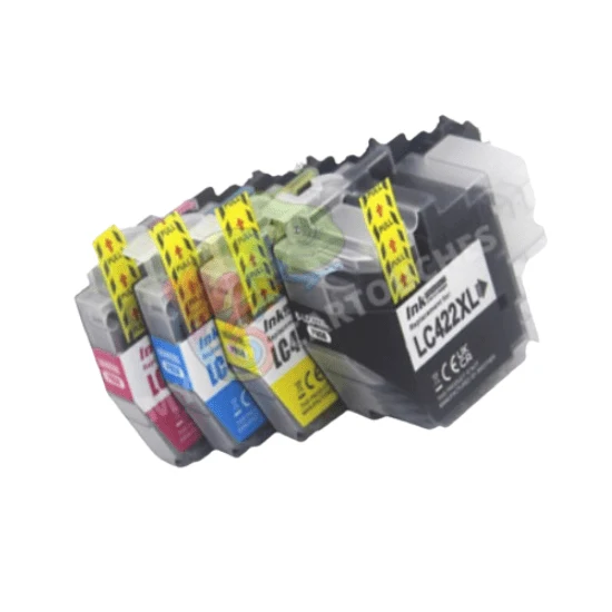 Pack 4 Cartouches Brother LC-422 XL Noir Cyan Magenta Jaune — MFC-J5340DW, MFC-J6540DW