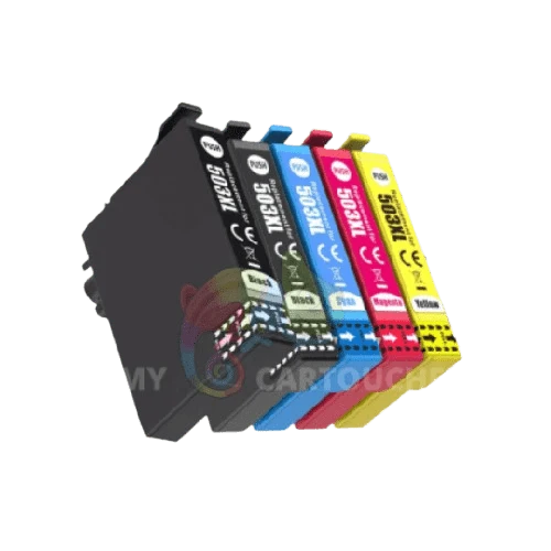 Pack 5 Cartouches Epson 503 XL (Piments) Noir Cyan Magenta Jaune — XP-5200, WF-2960