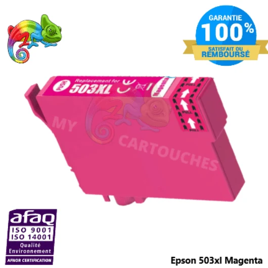 Cartouche Epson 503 XL Magenta Piments: XP-5200, WF-2960