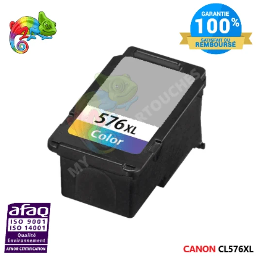 Cartouche Canon CL-576XL Couleur 5441C001: Pixma TR 4750 i, TS 3550 i