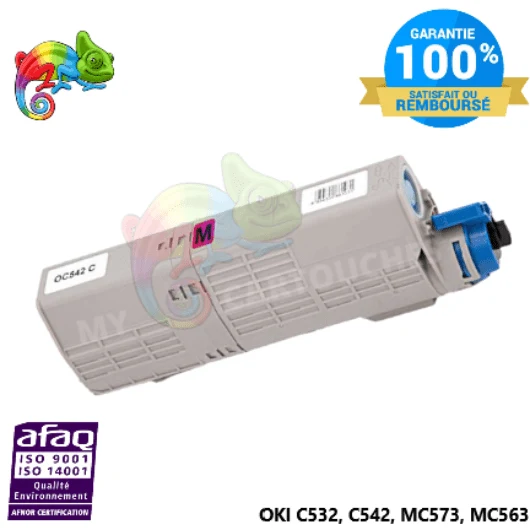 Toner OKI C532 Magenta 46490606: C 532 DN, C 542 DN