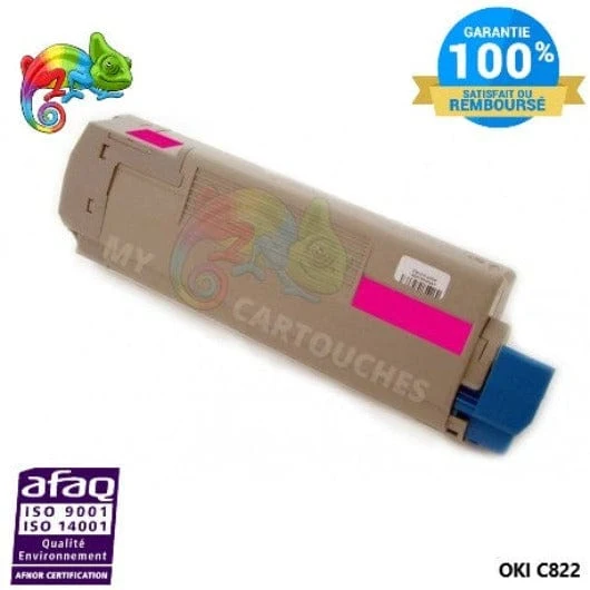 Toner OKI C 822 Magenta 44844614: C 822 DN, C 822 CDTN