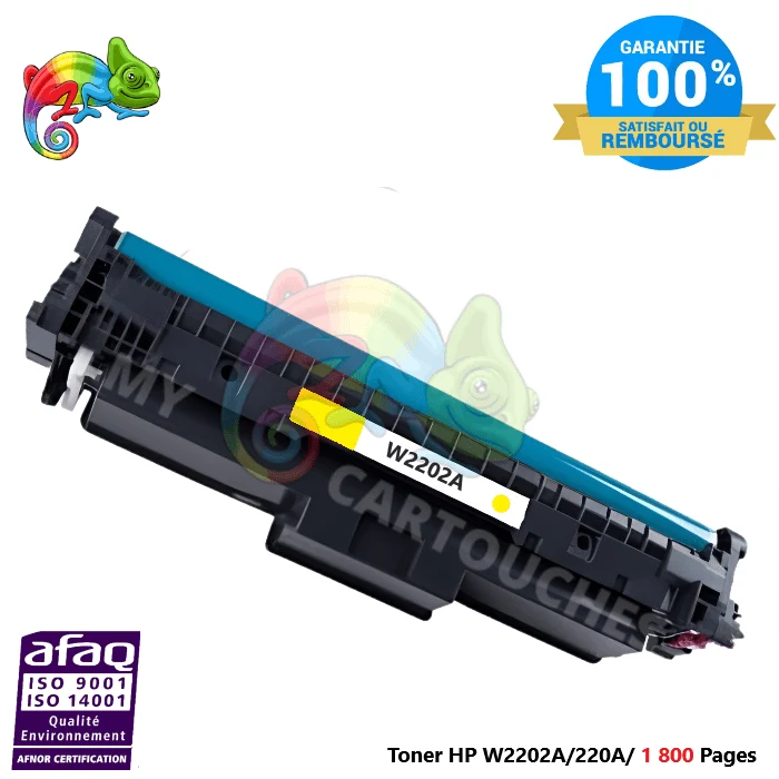 Toner HP 220A W2202A Jaune: CLJ Pro 4202dn, MFP 4302dw