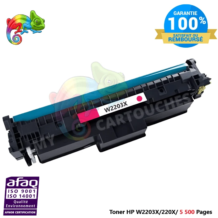 Toner HP 220X W2203X Magenta: CLJ Pro 4202dn, MFP 4302dw
