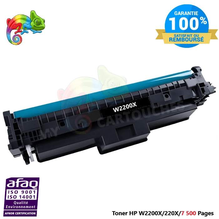 Toner HP 220X W2200X Noir XL: CLJ Pro 4202dn, MFP 4302dw