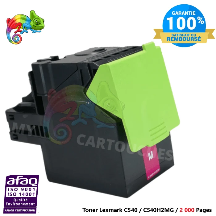 Toner Lexmark C540H2MG Magenta: C540N, C543DN, C544DN