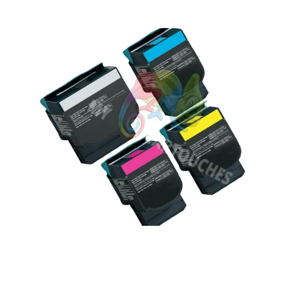 Pack de 4 Toners laser compatible avec Lexmark C544 ( OC544X1G )