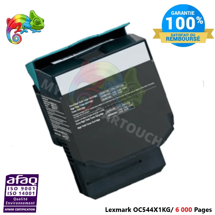 Toner Lexmark C544 Noir OC544X1KG: C544 DN, X544 DN