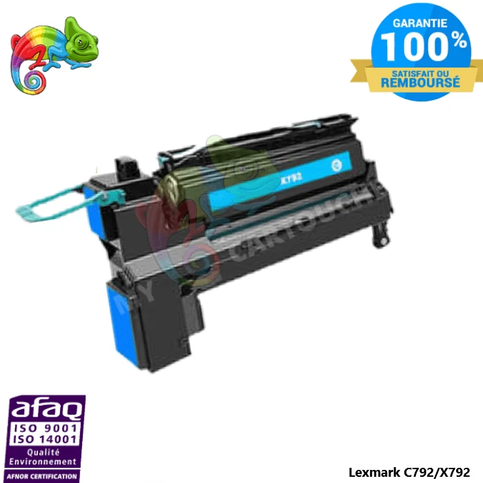 Toner Lexmark C792 Cyan C792X1CG: C792 DE, C792 DTE