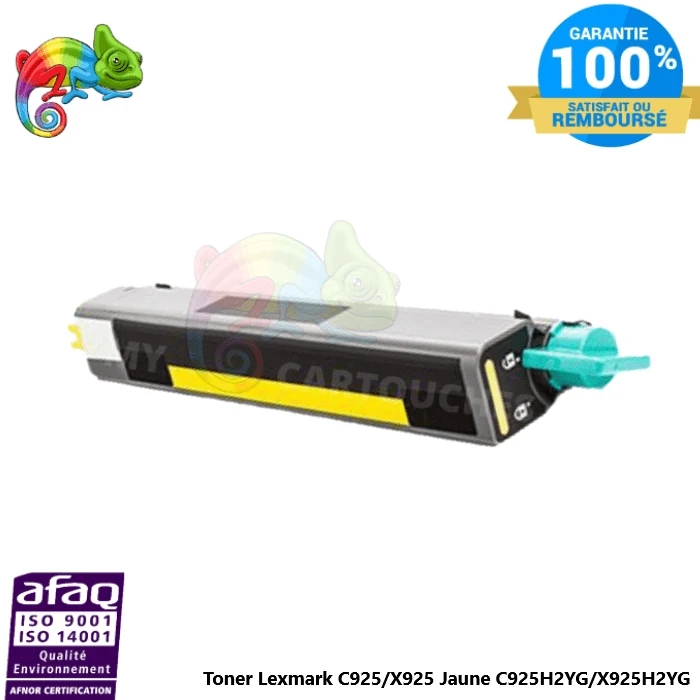Toner Lexmark C925 Jaune C925H2YG: C 925 DE, C 925 DTE