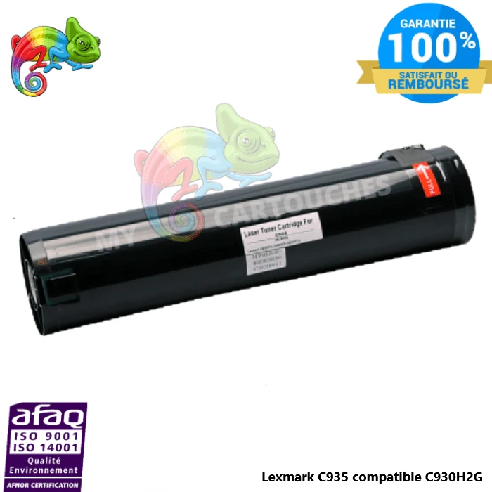 Toner Lexmark C935 Noir C930H2KG: C935 DN, C935 DTN