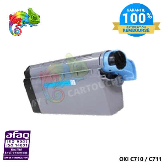 Toner OKI C710/C711 44318607 Cyan: OKI C710 DN, C711 DN