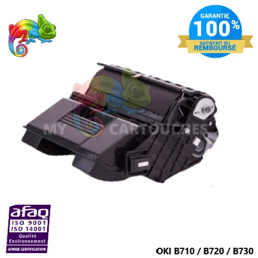 Toner OKI 01279001 Noir: OKI B710 DN, B720 DN, B730 DN