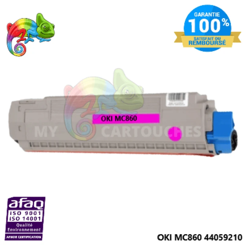Toner OKI MC860 Magenta 44059210: MC 860 DN, MC 860 CDTN