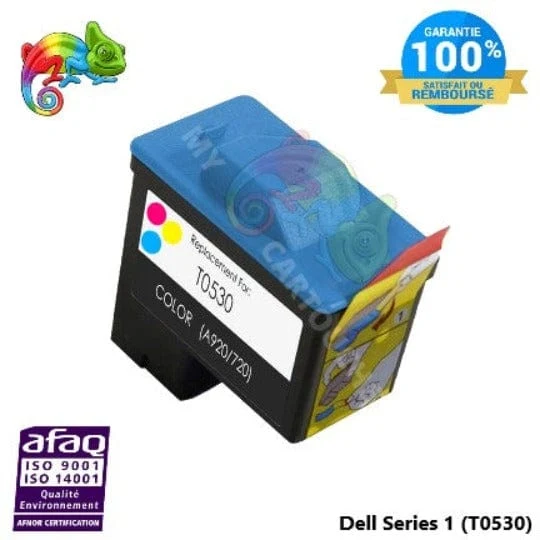 Cartouche Dell Séries 1 Couleur T0530: Dell 720, Dell A 921