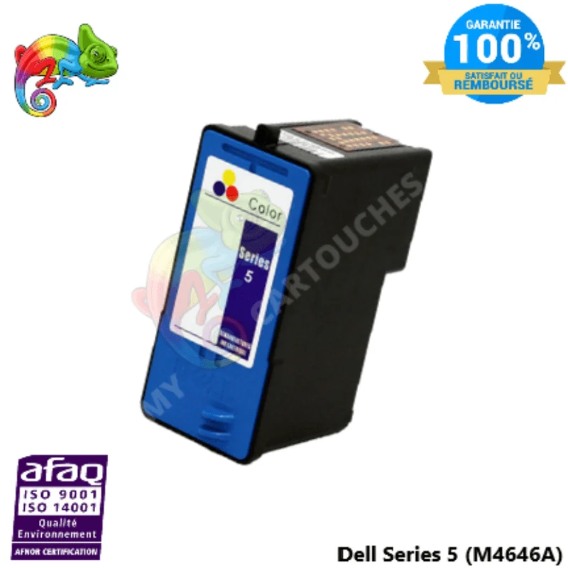 Cartouche Dell 5 Couleur M4646A: Dell A 922, Dell A 942