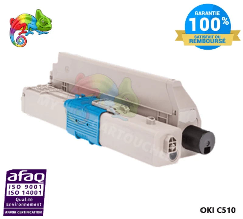Toner OKI C510 Noir 44469804: C510DN, C530DN, MC561DN