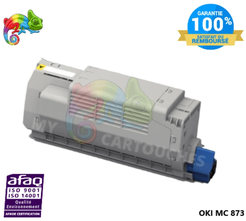 Toner OKI MC873 45862814 Jaune: MC 873 dn, MC 873 dnc