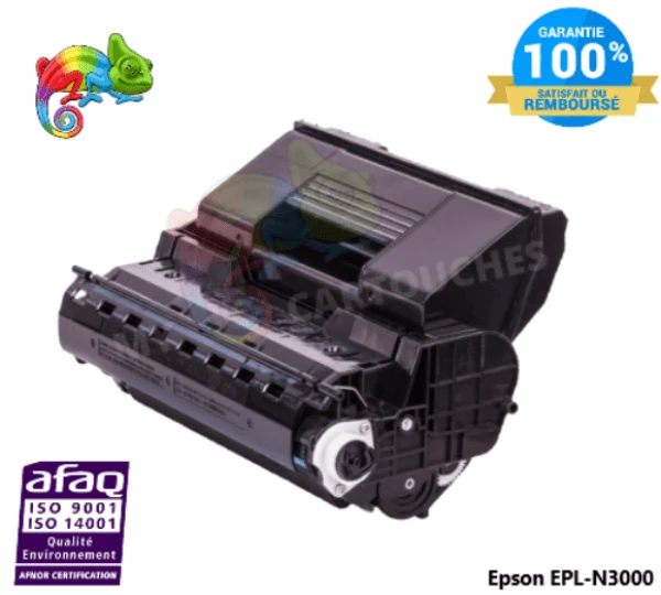 Toner Epson AcuLaser EPL-N3000 Noir: EPL-N 3000, EPL-N 3000 DT