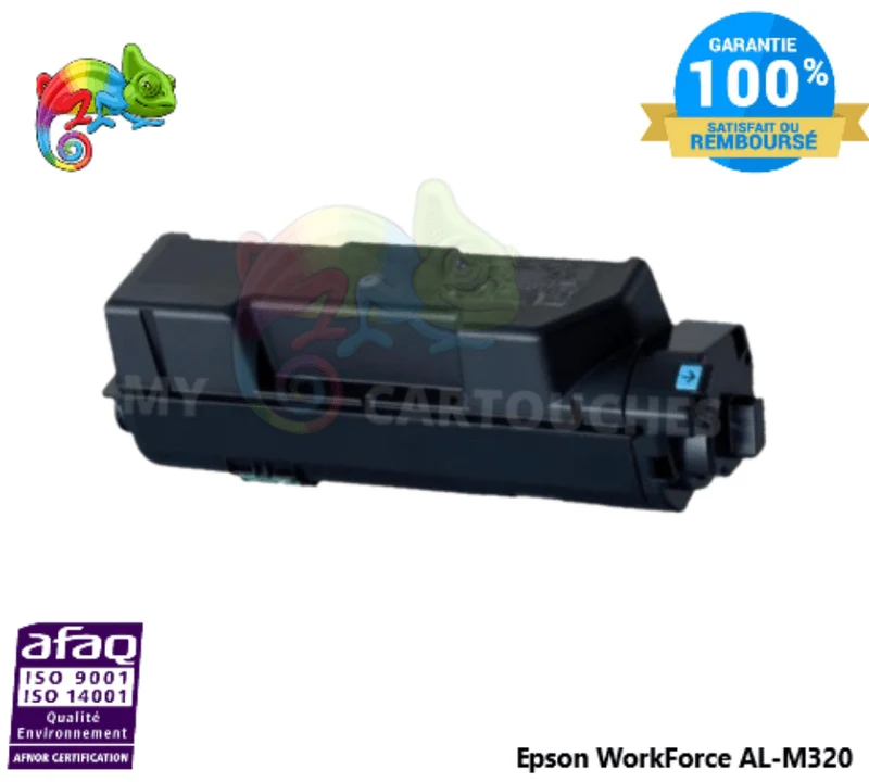 Toner Epson WorkForce AL-M320 Noir: AL-M 320 DN, AL-M 320 DTN