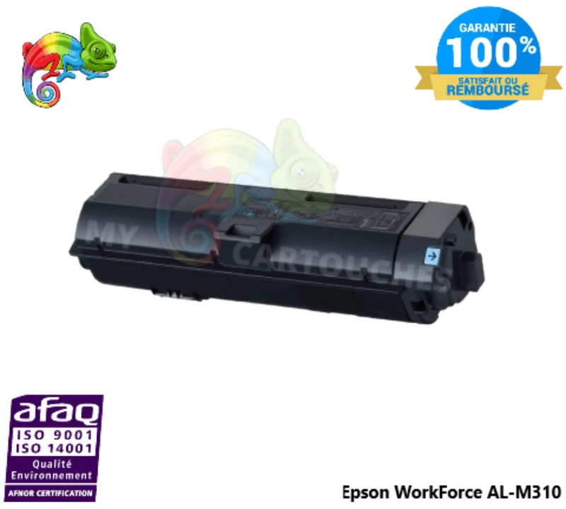 Toner Epson WorkForce AL-M310 Noir: AL-M 310 DN, AL-M 310 DTN