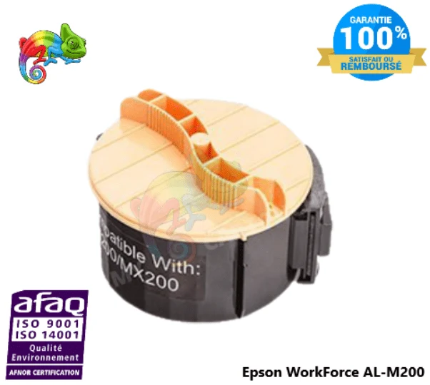 Toner Epson WorkForce AL-M200 Noir: AL-M 200 DN, AL-MX 200