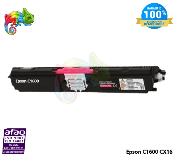 Toner Epson AcuLaser C1600 Magenta C13S050555 : C 1600, CX 16