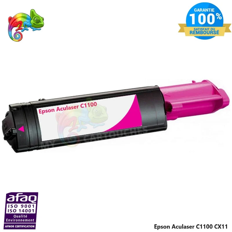 Toner Epson AcuLaser C1100 Magenta C13S050188 : C 1100, CX 11