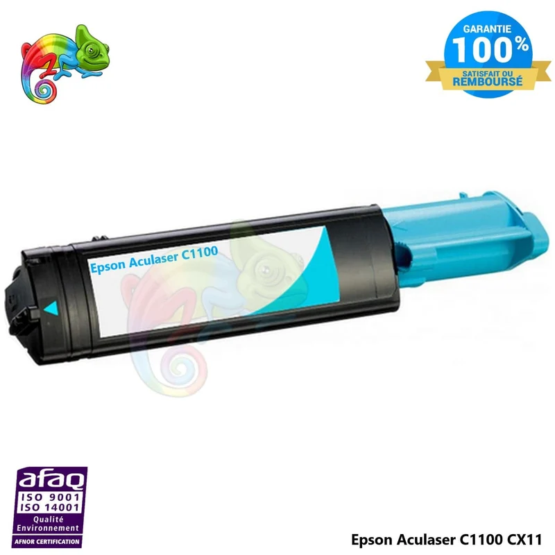 Toner Epson Aculaser C1100 Cyan: Aculaser C 1100, CX 11 N
