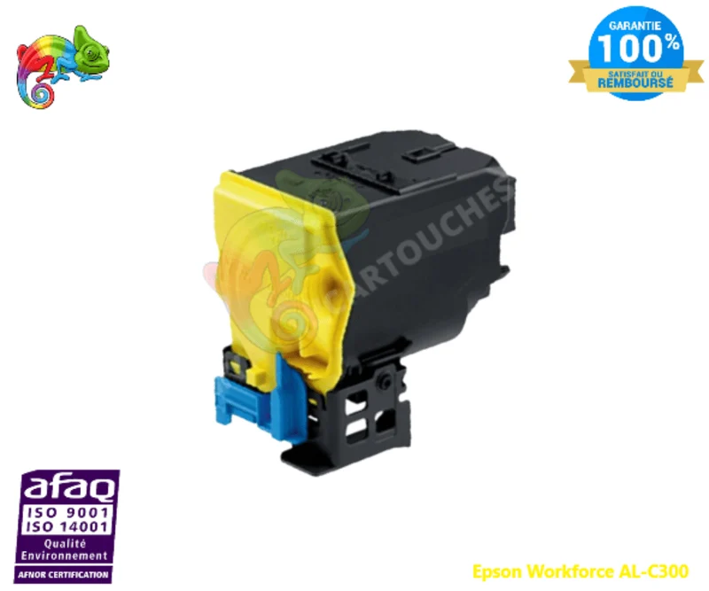 Toner Epson WorkForce AL-C300 Jaune: AL-C300 DN, AL-C300 DTN