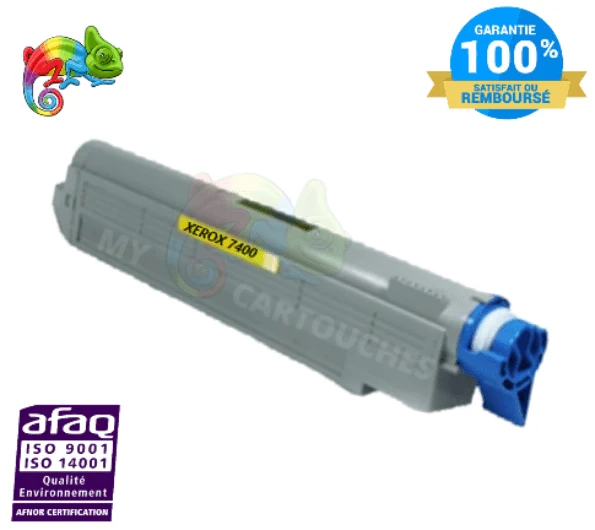 Toner Xerox 7400 Jaune 106R01079: Phaser 7400 DN, 7400 DT