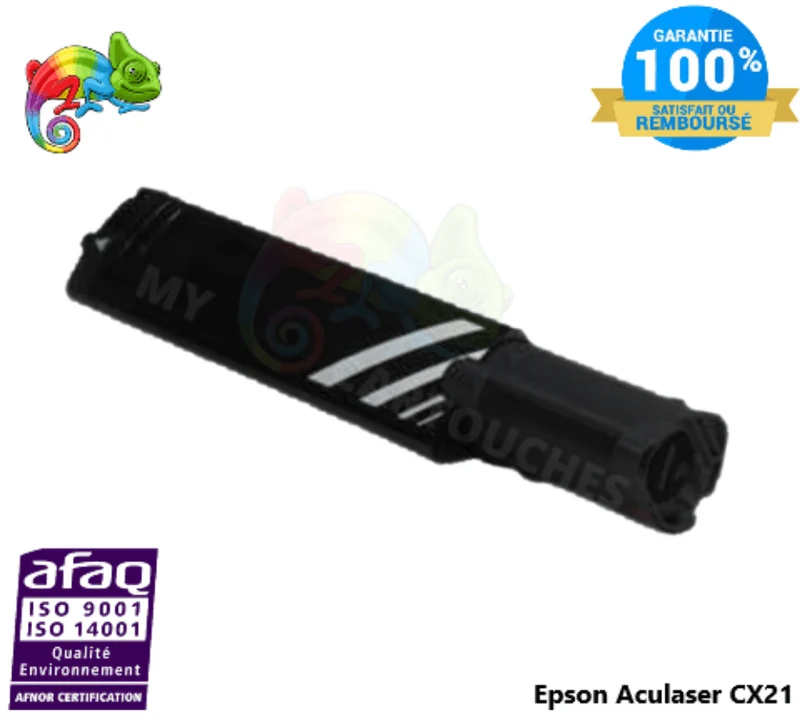 Toner Epson Aculaser CX21 Noir C13S050319: Aculaser CX21 N, CX21 NF, CX21 NFC