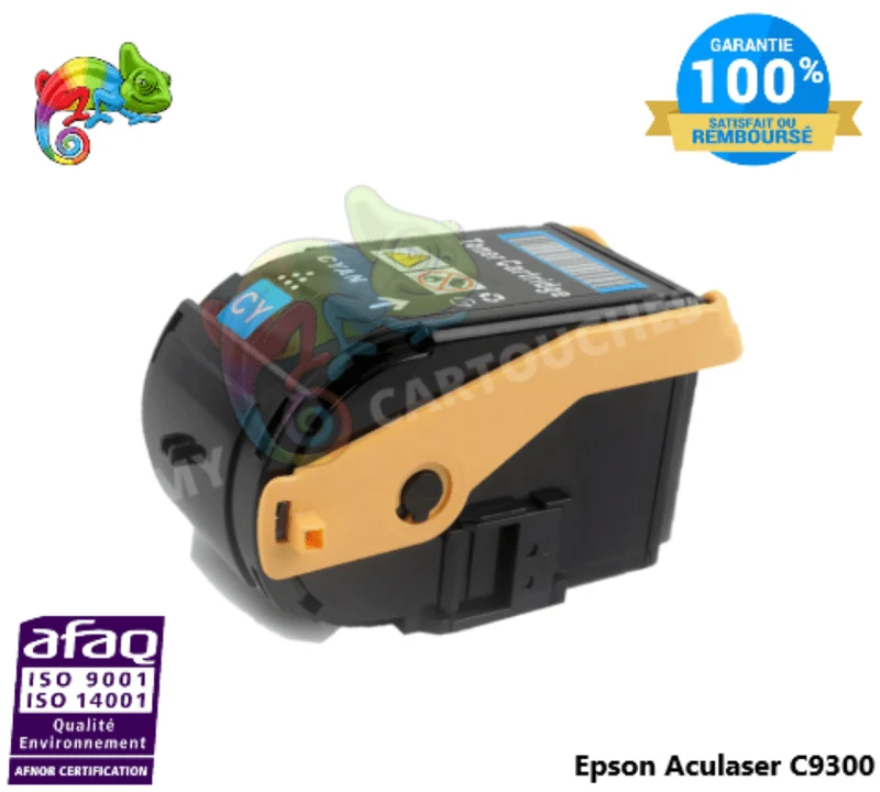 Toner Epson AcuLaser C9300 Cyan C13S050604: C 9300 DN, C 9300 DTN