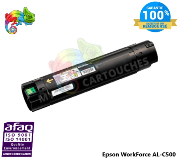 Toner Epson WorkForce AL-C500 Noir: AL-C500 DN, AL-C500 DTN