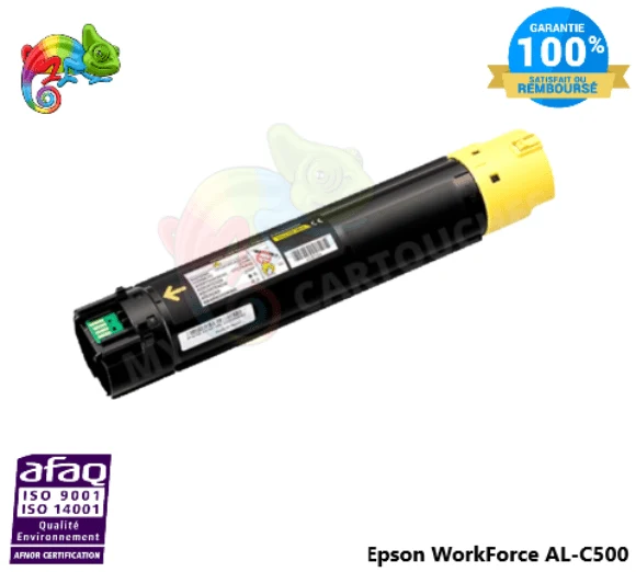 Toner Epson WorkForce AL-C500 Jaune: AL-C500 DN, AL-C500 DTN