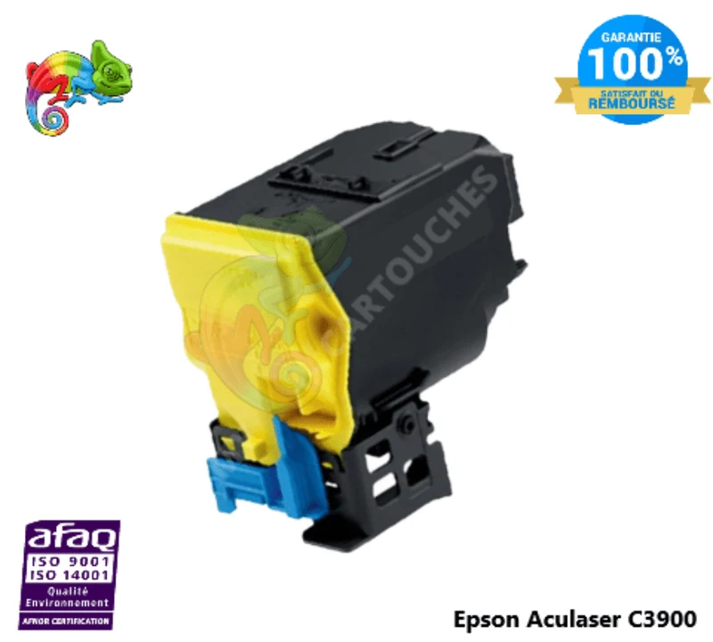 Toner Epson AcuLaser C3900 Jaune: C3900 DN, CX 37 DN