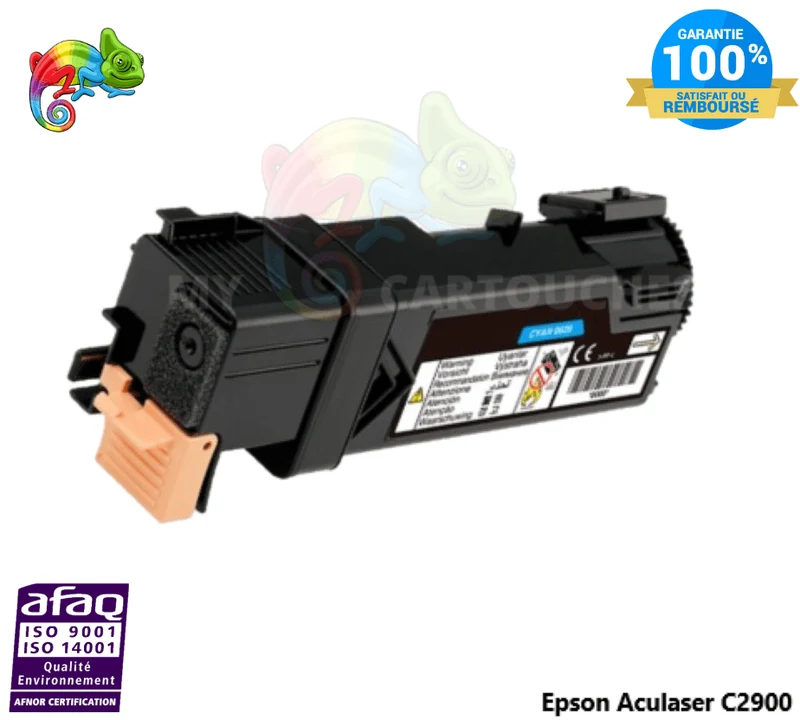Toner Epson Aculaser C2900 Cyan C13S050629: Aculaser C2900 N, C2900 DN