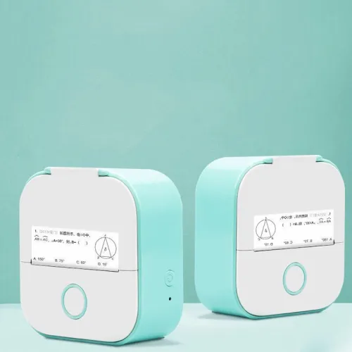 Mini imprimante PRINTI bleu + 4 rouleaux