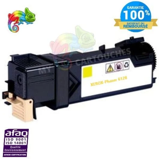 Toner Xerox Phaser 6128 Jaune: Xerox Phaser 6128, 6128 MFP