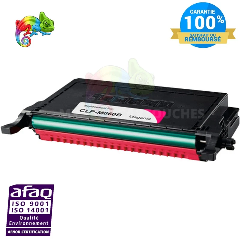 Toner Samsung CLP-M660 Magenta: CLP-610ND, CLP-660N, CLX-6200ND