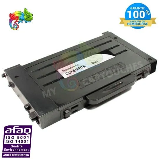 Toner Samsung CLP-510D7K Noir: Samsung CLP-510