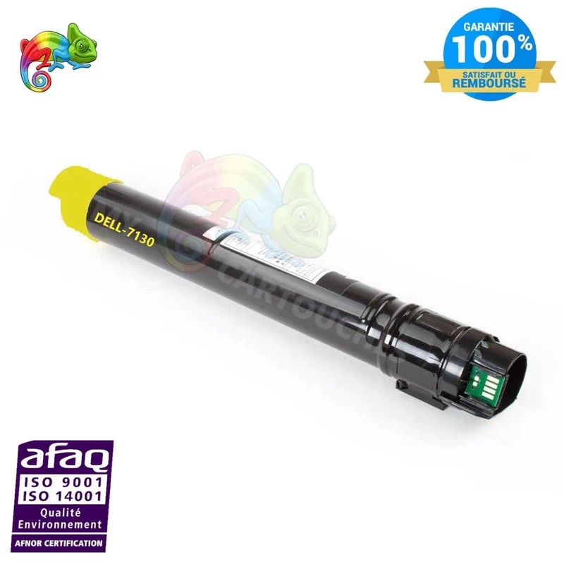 Toner Dell 7130 Jaune 59310878: Dell 7130 cdn
