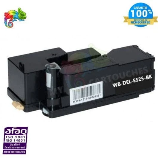 Toner Dell E-525 Noir 593BBLN: Dell E 525 w