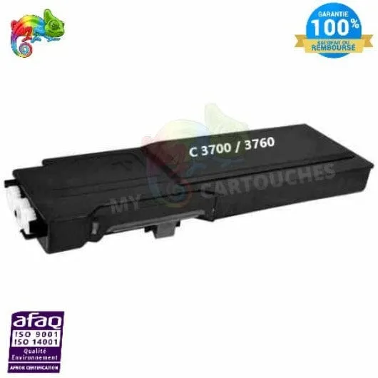 Toner Dell 3760 Noir 59311119 : Dell C 3760 dn, Dell C 3765 dnf
