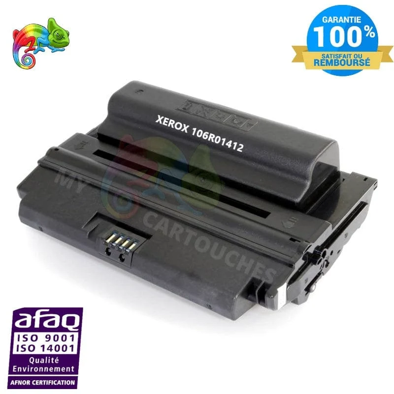Toner Xerox 3300 Noir 106R01412: Phaser 3300 MFP, 3300 MFP VX