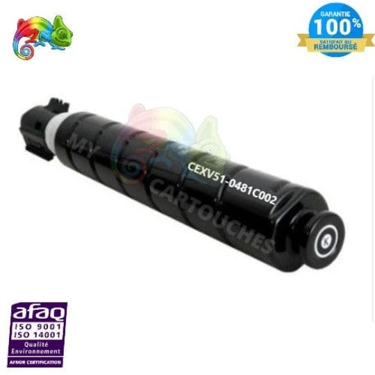 Toner Canon CEXV-51 Noir: iR Advance C5535, C5700, C5740